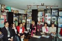 Spotkanie dr Krystyny Krzekotowska z członkami Stowarzyszenia Obywatelskich Incjatyw